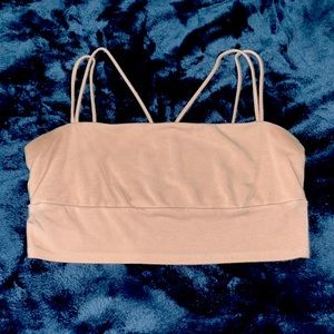 Light pink Urban Outfitters crop top. Size large.